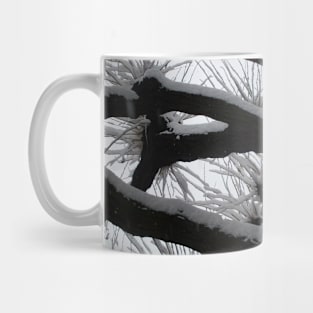 Snow on Branches Mug